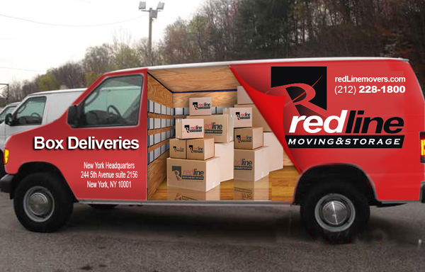 red line van